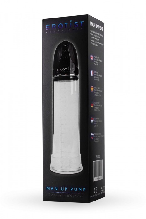 Автоматическая вакуумная помпа Man up pump - Erotist Adult Toys - в Рубцовске купить с доставкой