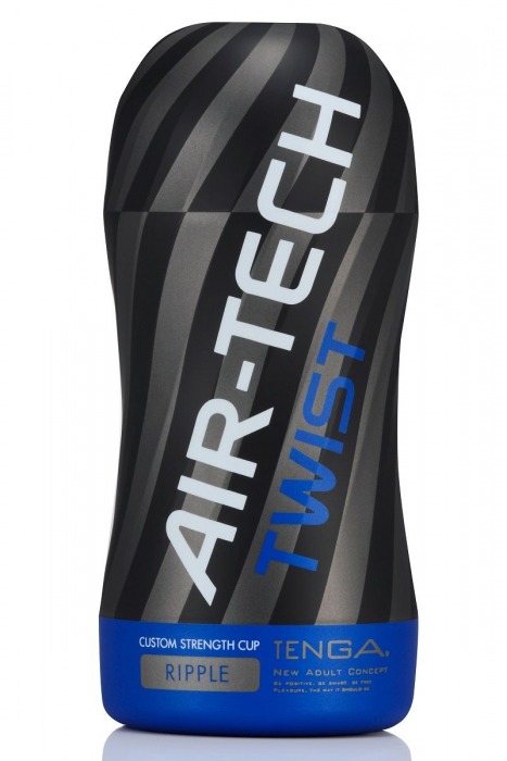 Мастурбатор с регулируемой плотностью обхвата Custom Strength CUP Twist Ripple - Tenga - в Рубцовске купить с доставкой
