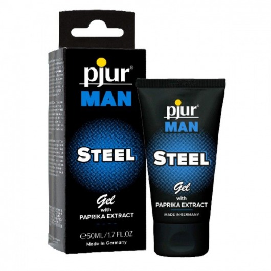 Эрекционный гель для пениса pjur MAN Steel Gel - 50 мл. - Pjur - купить с доставкой в Рубцовске