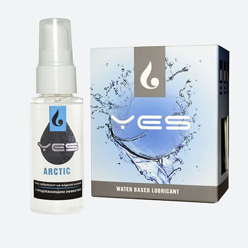 Интимный гель-лубрикант Yes Arctic с продлевающим эффектом - 30 мл. - Sitabella - купить с доставкой в Рубцовске