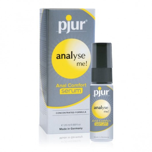 Анальный спрей pjur ANALYSE ME Serum - 20 мл. - Pjur - купить с доставкой в Рубцовске