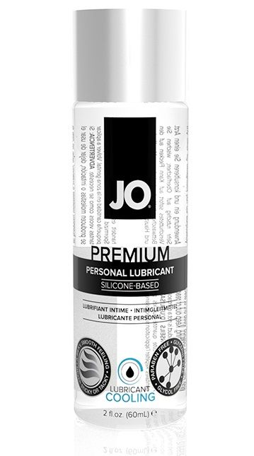 Охлаждающий лубрикант на силиконовой основе JO Personal Premium Lubricant Cooling - 60 мл. - System JO - купить с доставкой в Рубцовске