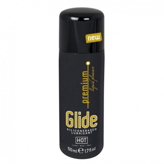 Интимный гель на силиконовой основе Premium Glide - 50 мл. - HOT - купить с доставкой в Рубцовске
