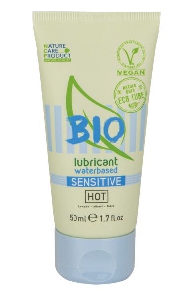 Органический лубрикант для чувствительной кожи Bio Sensitive - 50 мл. - HOT - купить с доставкой в Рубцовске