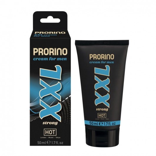 Интимный крем для мужчин Prorino XXL - 50 мл. - Ero - купить с доставкой в Рубцовске