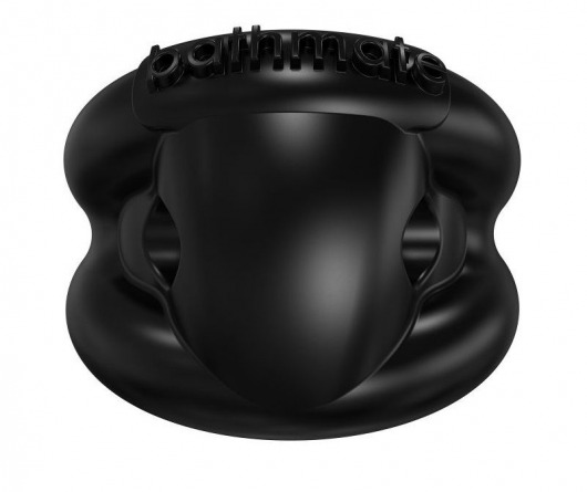 Чёрное эрекционное виброкольцо Strength - Bathmate - в Рубцовске купить с доставкой