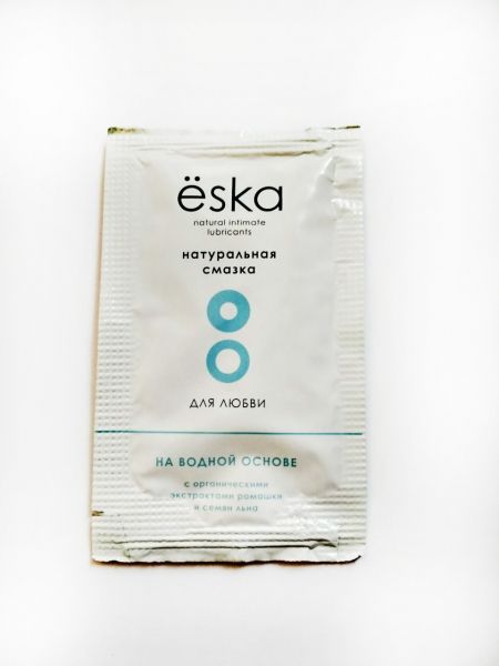 Натуральный лубрикант на водной основе Ёska - 7 мл. - Eska - купить с доставкой в Рубцовске