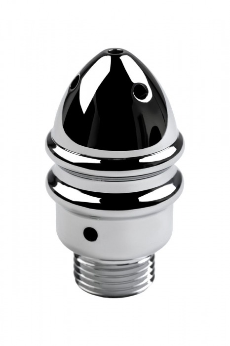 Металлический анальный душ с тремя насадками - ToyFa - купить с доставкой в Рубцовске