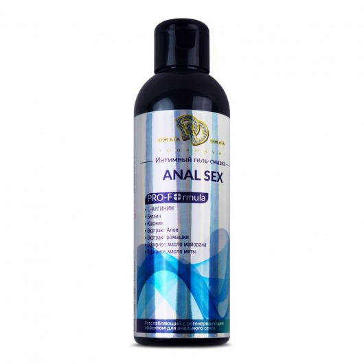 Анальный интимный гель-смазка ANAL SEX - 200 мл. - БиоМед - купить с доставкой в Рубцовске