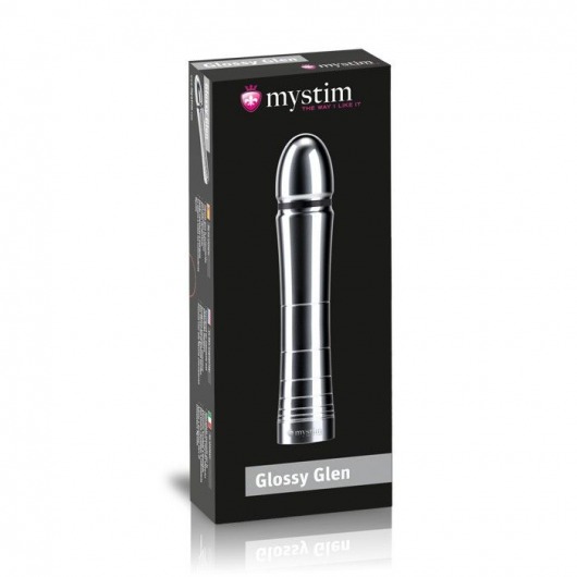 Фаллоимитатор для электростимуляции Glossy Glen Dildo - 14 см. - MyStim - купить с доставкой в Рубцовске