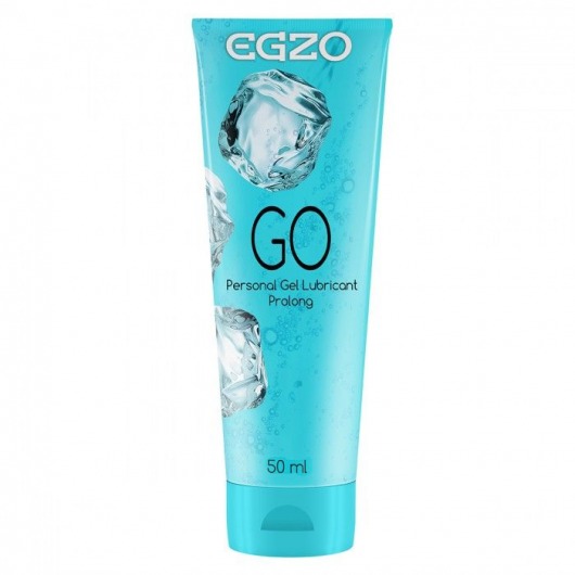 Пролонгирующий лубрикант на водной основе Egzo Go - 50 мл. - EGZO - купить с доставкой в Рубцовске