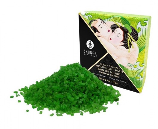Соль для ванны Bath Salts Lotus Flower с ароматом цветков лотоса - 75 гр. -  - Магазин феромонов в Рубцовске
