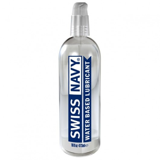 Лубрикант Swiss Navy Water Based Lube на водной основе - 473 мл. - Swiss navy - купить с доставкой в Рубцовске