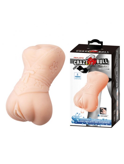 Мастурбатор-вагина с эффектом смазки в виде женской фигурки - Baile - в Рубцовске купить с доставкой