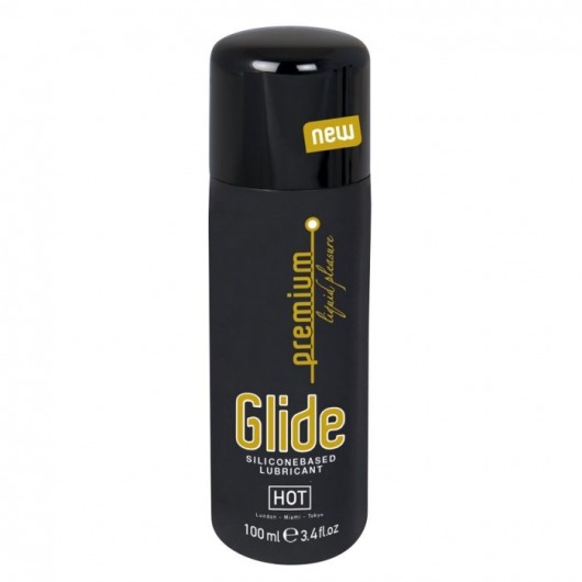 Интимный гель на силиконовой основе Premium Glide - 100 мл. - HOT - купить с доставкой в Рубцовске