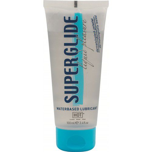 Интимная смазка на водной основе Superglide - 100 мл. - HOT - купить с доставкой в Рубцовске