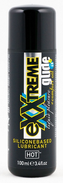 Анальная смазка на силиконовой основе Exxtreme Glide - 100 мл. - HOT - купить с доставкой в Рубцовске