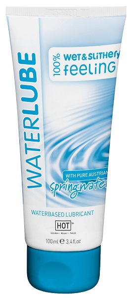 Лубрикант на основе чистой родниковой воды WaterLube - 100 мл. - HOT - купить с доставкой в Рубцовске