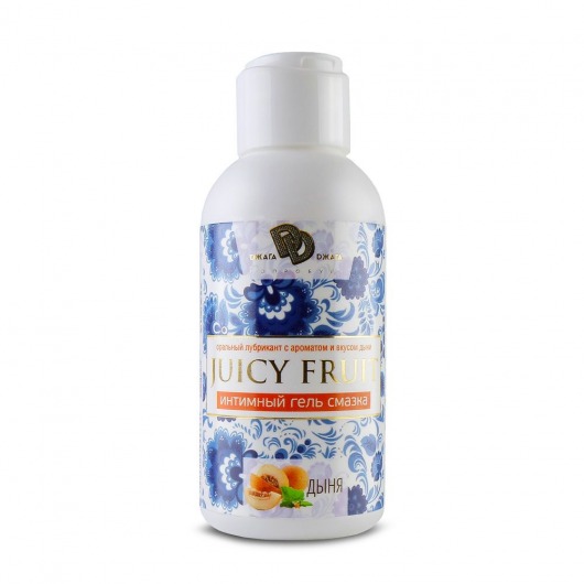 Интимный гель на водной основе JUICY FRUIT с ароматом дыни - 100 мл. - БиоМед - купить с доставкой в Рубцовске