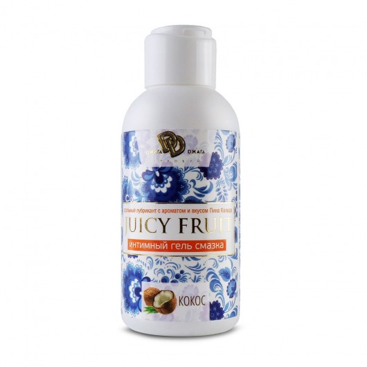 Интимный гель на водной основе JUICY FRUIT с ароматом кокоса - 100 мл. - БиоМед - купить с доставкой в Рубцовске