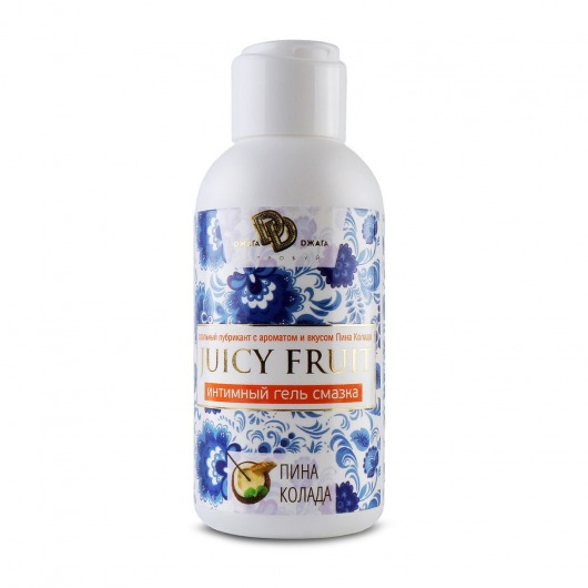Интимный гель на водной основе JUICY FRUIT с ароматом пина колада - 100 мл. - БиоМед - купить с доставкой в Рубцовске