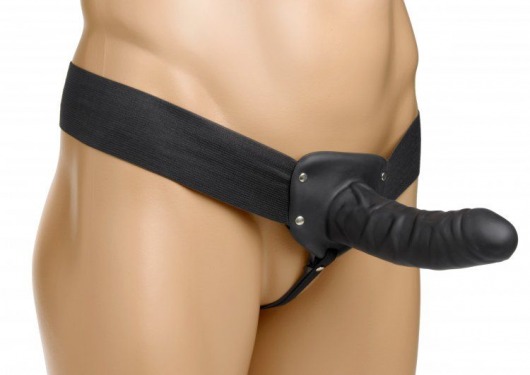 Полый страпон Erection Assist - 15,2 см. - XR Brands - купить с доставкой в Рубцовске