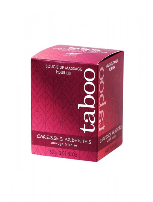 Массажное аромамасло с афродизиаками для мужчин RUF Сaresses ardentes - 60 гр. - RUF - купить с доставкой в Рубцовске