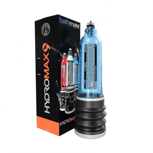 Синяя гидропомпа HydroMAX9 - Bathmate - в Рубцовске купить с доставкой