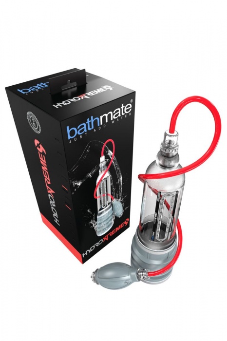 Прозрачная гидропомпа HydroXTREME9 - Bathmate - в Рубцовске купить с доставкой
