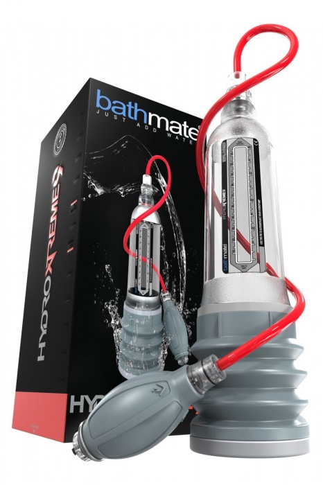Прозрачная гидропомпа HydroXTREME9 - Bathmate - в Рубцовске купить с доставкой