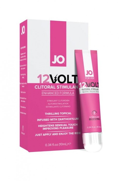 Возбуждающая сыворотка мощного действия JO Volt 12V - 10 мл. - System JO - купить с доставкой в Рубцовске