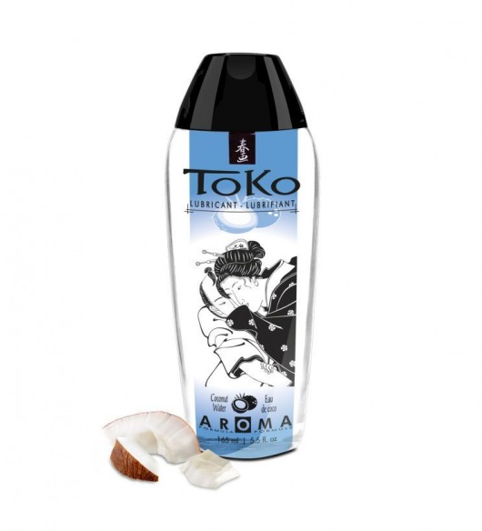 Интимный гель TOKO Cononut Water с ароматом кокоса - 165 мл. - Shunga - купить с доставкой в Рубцовске