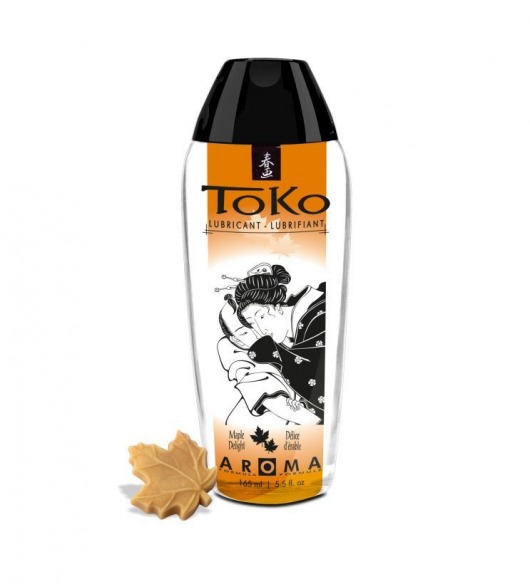 Интимный гель TOKO Maple Delight с ароматом кленового сиропа - 165 мл. - Shunga - купить с доставкой в Рубцовске