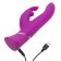 Лиловый вибратор Curve Thrusting Rechargeable Rabbit Vibrator - 24,1 см. - Happy Rabbit купить в Рубцовске с доставкой в Orgasmix.ru Лиловый вибратор Curve Thrusting Rechargeable Rabbit Vibrator - 24,1 см. - Happy Rabbit