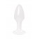 Белая акриловая анальная втулка - 9,5 см. - Toyfa Basic в Рубцовске Белая акриловая анальная втулка - 9,5 см. - Toyfa Basic