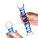 Набор из 2 стеклянных игрушек с синей спиралью Swirly Dildo   Buttplug Set - Glas