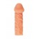 Телесная закрытая насадка с венками Cock Sleeve Size S - 13,8 см. - KOKOS - в Рубцовске купить с доставкой Телесная закрытая насадка с венками Cock Sleeve Size S - 13,8 см. - KOKOS - в Рубцовске купить с доставкой