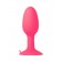 Розовая пробка POPO Pleasure со встроенным вовнутрь стальным шариком - 10,5 см. - POPO Pleasure в Рубцовске Розовая пробка POPO Pleasure со встроенным вовнутрь стальным шариком - 10,5 см. - POPO Pleasure