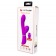Лиловый вибратор-кролик с подвижной клиторальной щеточкой Clitoris Vibrator - 20,8 см. - Baile купить в Рубцовске с доставкой в Orgasmix.ru Лиловый вибратор-кролик с подвижной клиторальной щеточкой Clitoris Vibrator - 20,8 см. - Baile