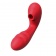 Красный вибратор с вакуумной стимуляцией и нагревом Tara - BeYourLover купить в Рубцовске с доставкой в Orgasmix.ru Красный вибратор с вакуумной стимуляцией и нагревом Tara - BeYourLover
